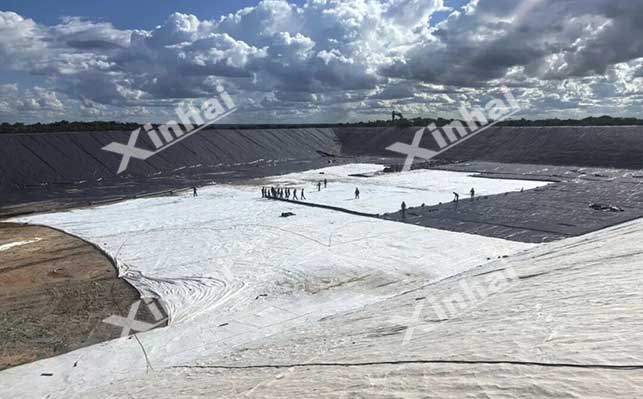 津巴布韦尾矿库施工现场 津巴布韦尾矿库施工现场