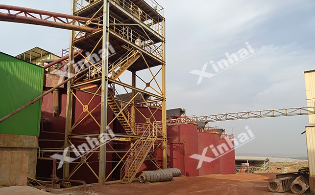 几内亚3000t/d金矿钢结构建厂 几内亚3000t/d金矿钢结构建厂